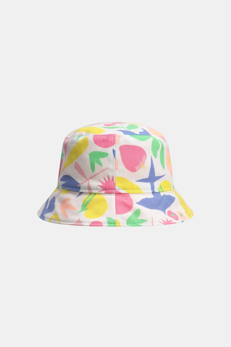 DPAM παιδικό καπέλο για κορίτσια 2 σε 1 "Pattern Fantasy" - 377286 Πολύχρωμο