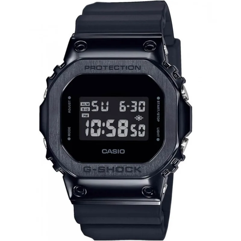 CASIO G-SHOCK Chronograph Black Rubber Strap GM-5600B-1ER