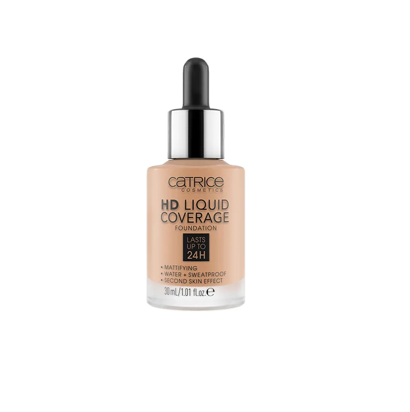 HD Liquid Coverage Foundation 30ml-040 Warm Μπεζ