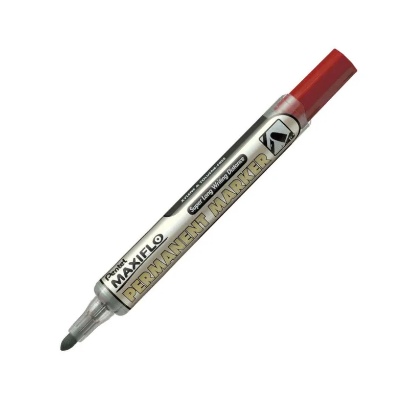 NLF50-B PENTEL ΜΑΡΚΑΔΟΡΟΣ MAXIFLO ΑΝΕΞΙΤΗΛΟΣ ΥΓΡΗΣ ΜΕΛΑΝΗΣ F ΚΟΚΚΙΝΟ