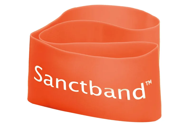 Λάστιχο Γυμναστικής Sanctband Αντίστασης Μαλακό 5*33cm*0.50mm 88231-ORANGE
