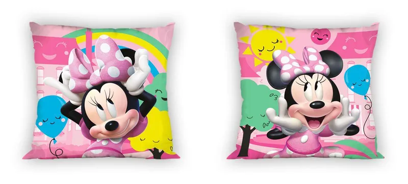 Διακοσμητικό Μαξιλάρι Microfiber 40x40εκ. Minnie 19 Digital Print Disney DimCol (Ύφασμα: Microfiber) - DimCol - 2120632601101999