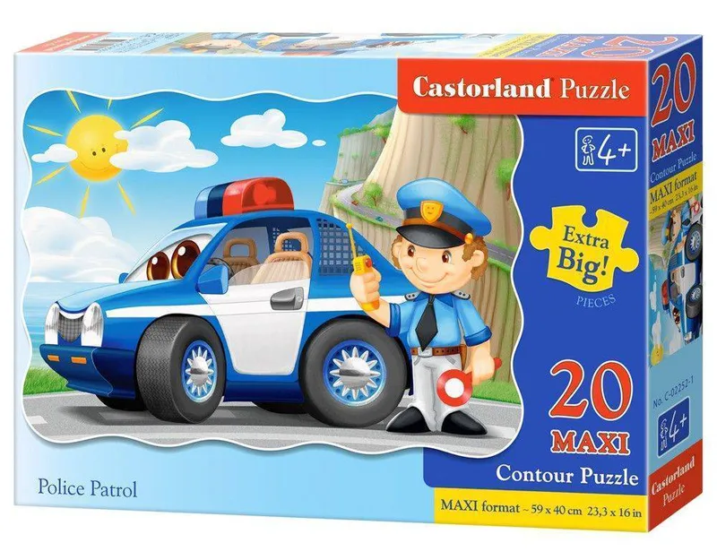 ΠΑΖΛ CASTORLAND POLICE PATROL 20TMX