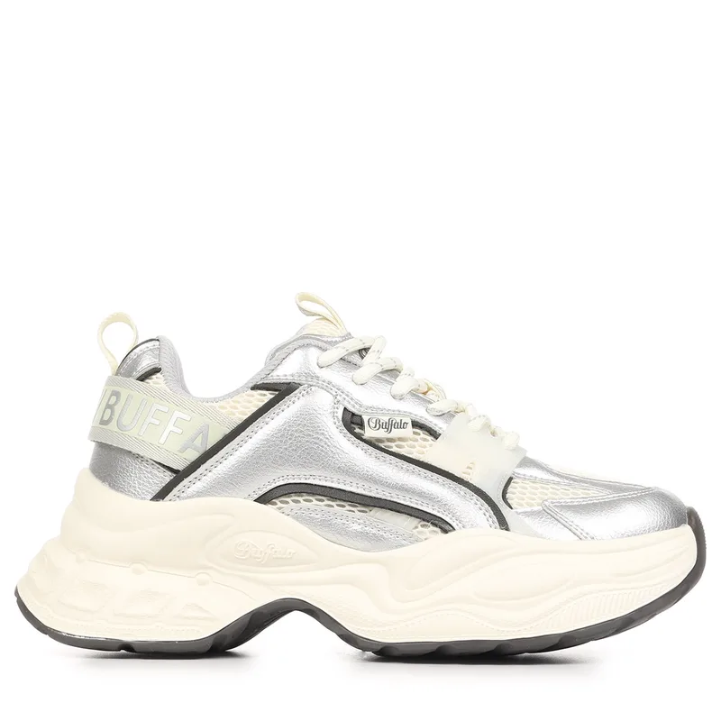 Γυναικεία Sneakers Buffalo Yuno BN1636643 White/Black/Silver