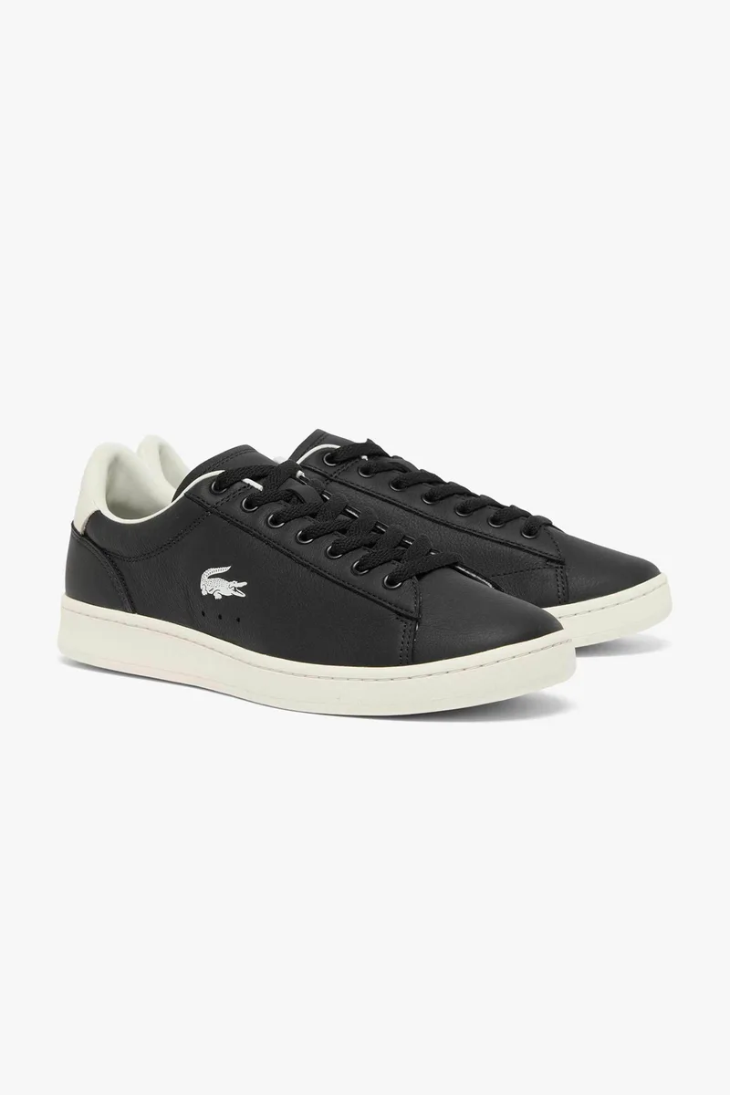 Lacoste ανδρικά δερμάτινα sneakers "Carnaby Set" - 51SMA0080454 Μαύρο
