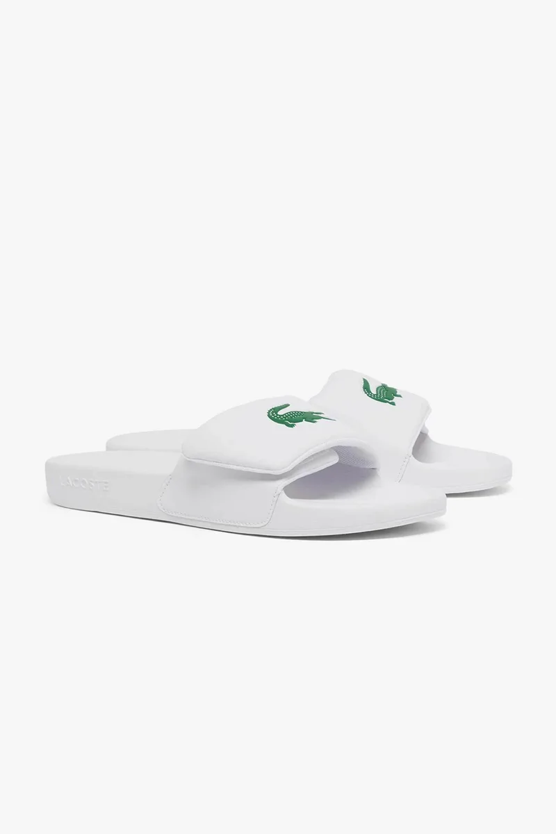 Lacoste ανδρικές σαγιονάρες "Serve Slides 0.0" - 51CMA00231R5 Λευκό
