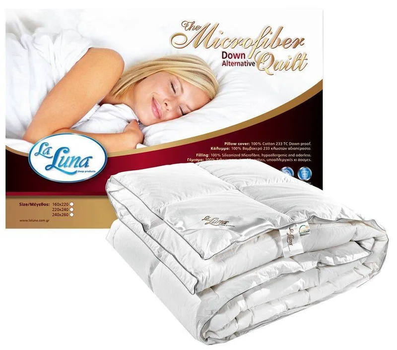 ΠΑΠΛΩΜΑ KING SIZE LA LUNA QUILT MICROFIBER 240X260CM