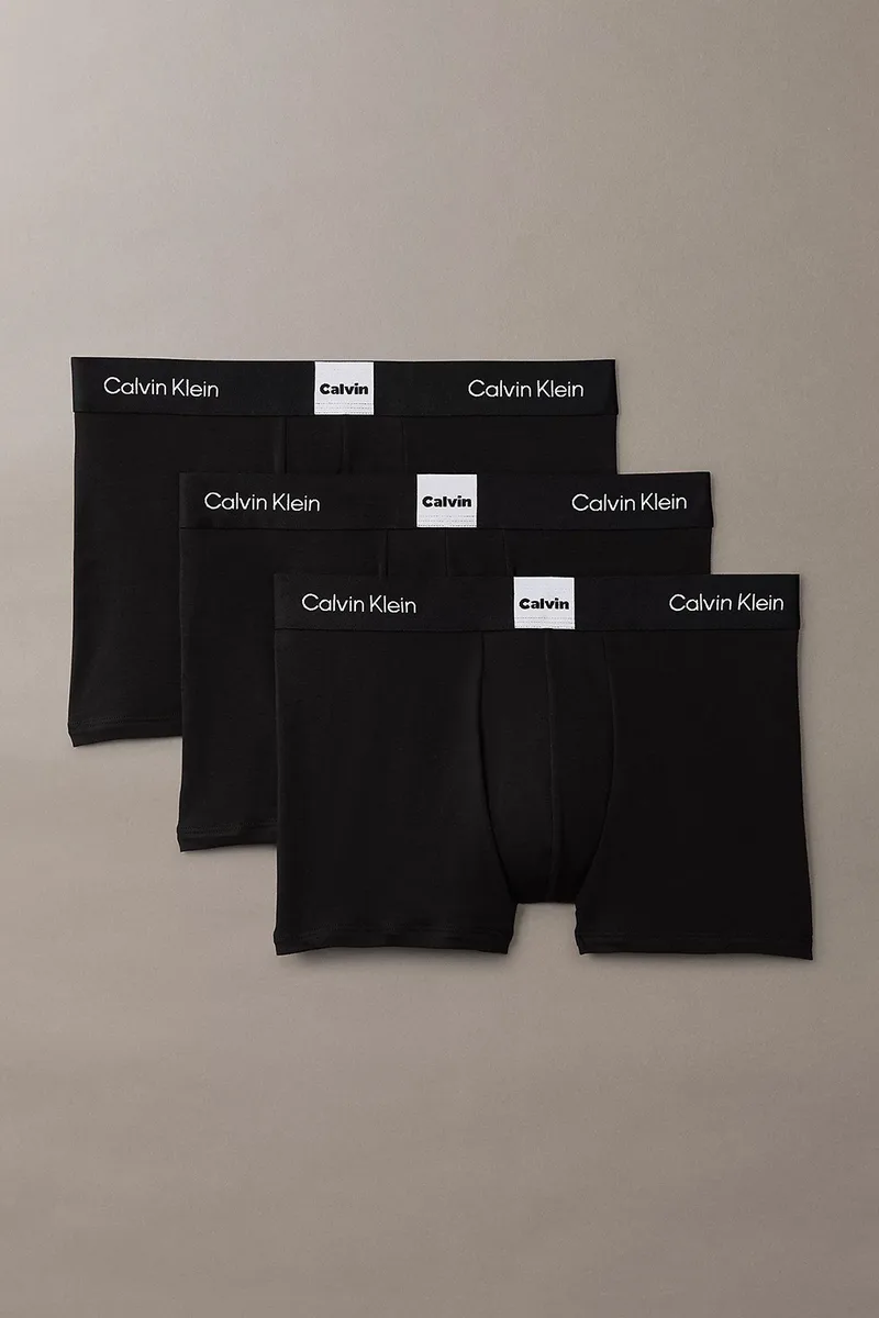 Calvin Klein Ανδρικά μποξεράκια Icon Logo Graphic (Συσκ. 3 τεμαχίων)-LV00NB4476-UB1