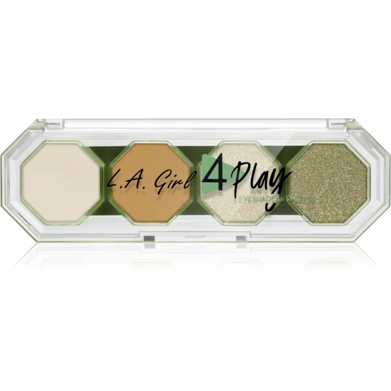 L.A. Girl Cosmetics 4 Play Παλέτα σκιών για τα μάτια απόχρωση Cowgirl 3.2 γρ