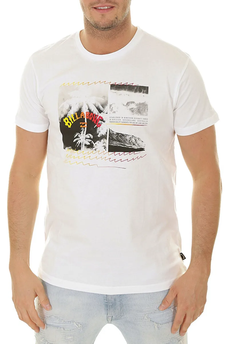 Μπλούζα Κοντομάνικη Billabong Crash S1SS48BIP0-10 Ανδρικό