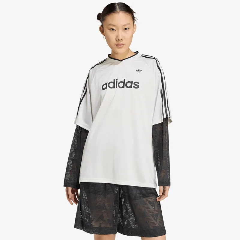 Φανελάκια adidas Lace Long-Sleeve Jersey Cloud White M