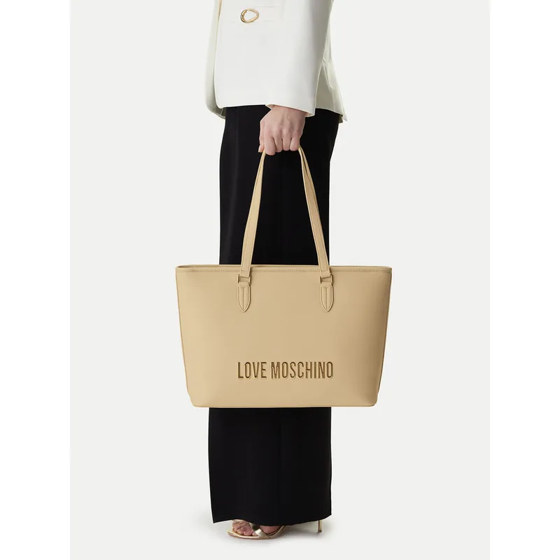 Τσάντα LOVE MOSCHINO JC4190PP1OKD0129 Μπεζ