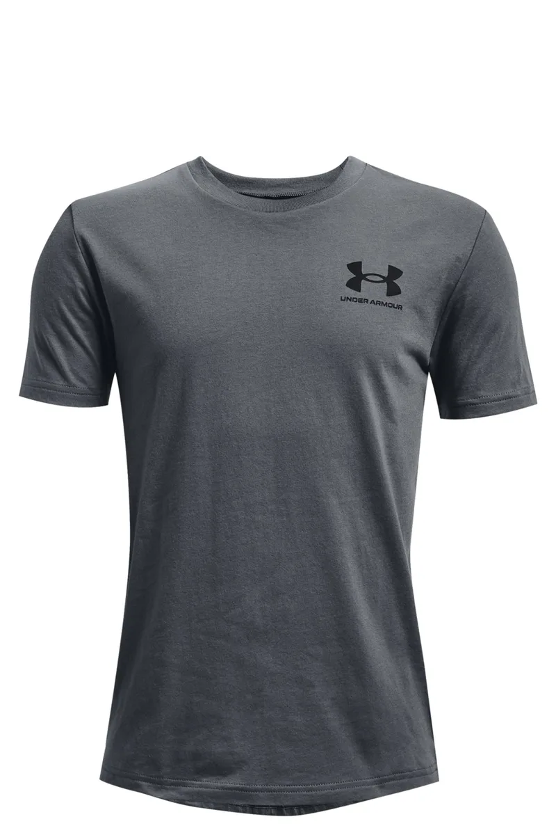 Μπλούζα Κοντομάνικη Under Armour Sportstyle Left Chest 1363280-012 Αγόρι