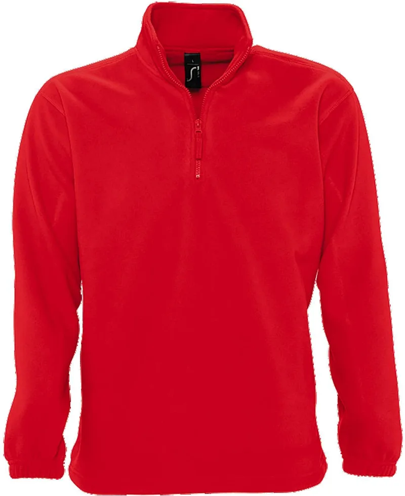 Unisex φλις μπλούζα Ness SOLS 56000 Red