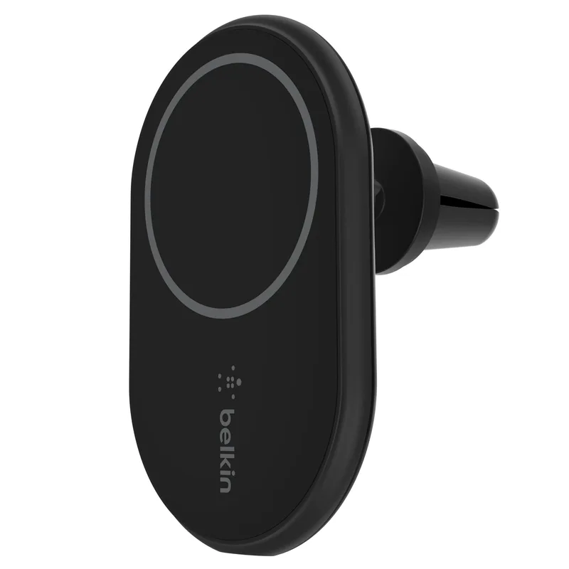 Belkin BOOST Charge MagSafe Car Mount with 10W Wireless Charging - Includes Car Charger