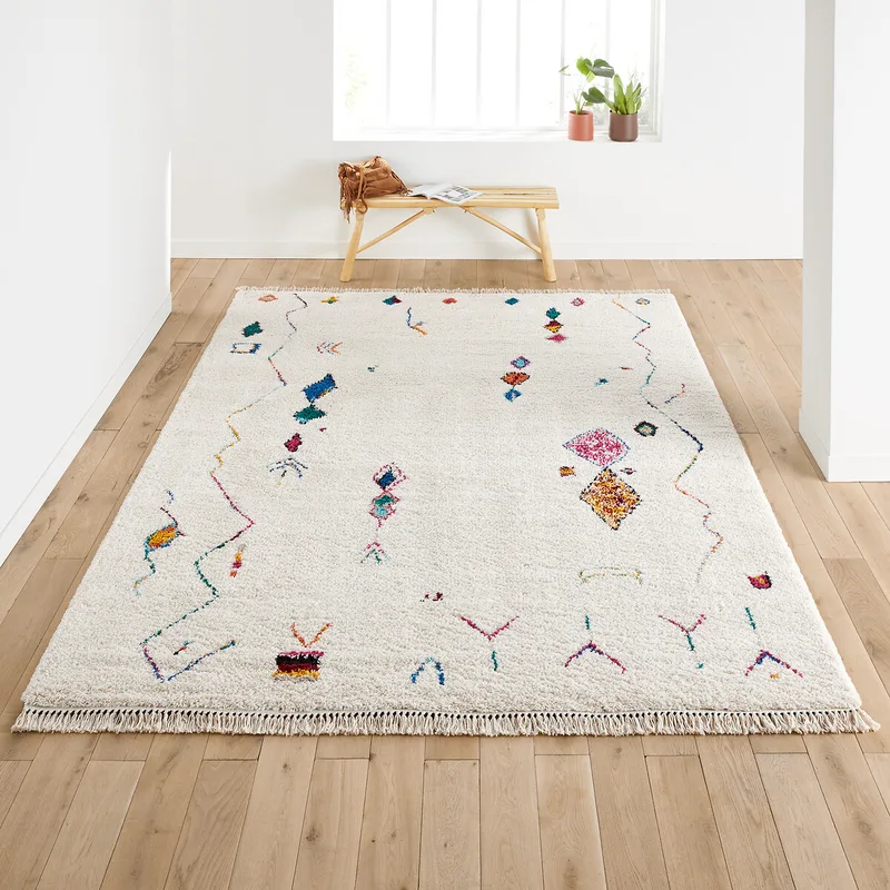 Χαλί σε στυλ berber XL 240x330 cm Μ240xΠ330cm