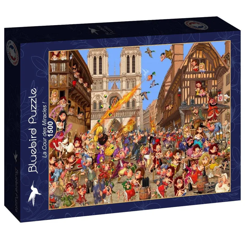 Bluebird Puzzle F-90317 La Cour des Miracles! -1500 pieces