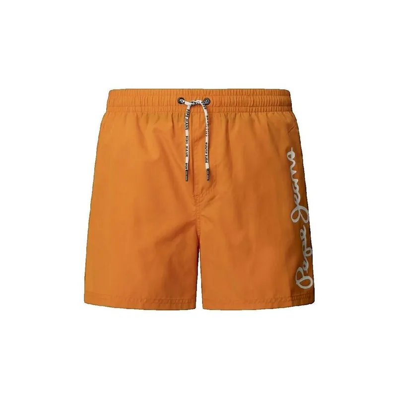 Shorts & Βερμούδες Pepe jeans Short Pepe Jeans Logo Πορτοκαλί