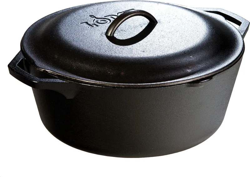 Lodge Κατσαρόλα - Γάστρα Μαντεμένια Dutch Oven 4,73lt