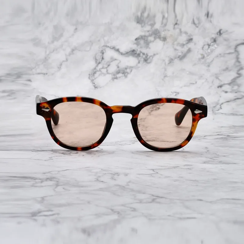 JOHNNY TORTOISE Tinted Sunglasses | Tortoise | Light Brown Shades | Explicit Poets Sunglasses