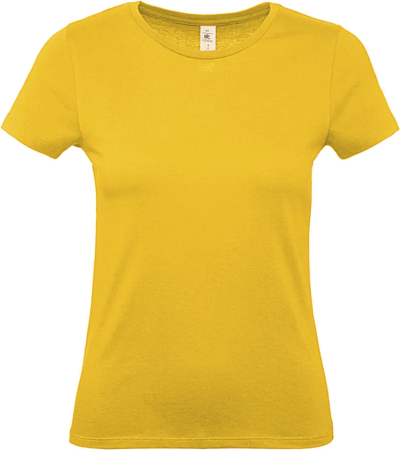 Γυναικείο T-Shirt TW02T B & C E150 Χρυσό