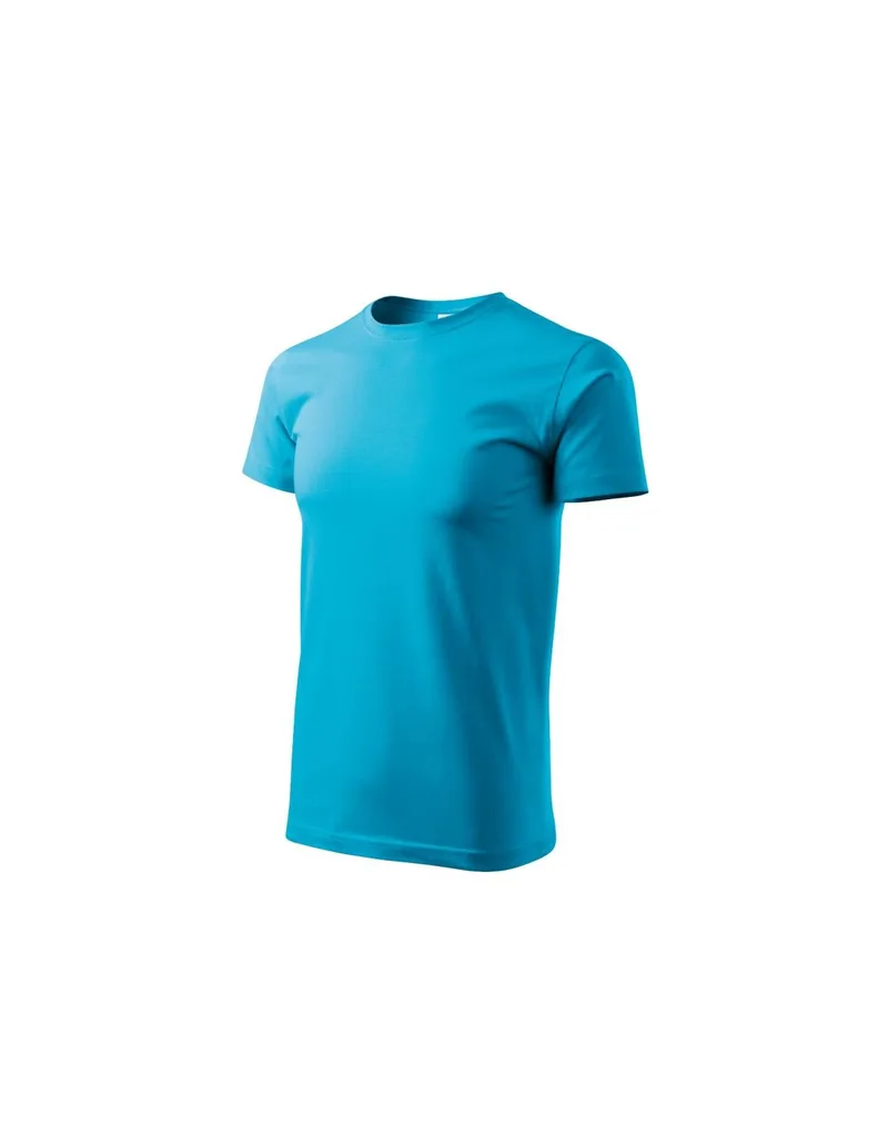 Malfini Basic Ανδρικό Διαφημιστικό T-shirt Κοντομάνικο σε Μπλε Χρώμα MLI-12944