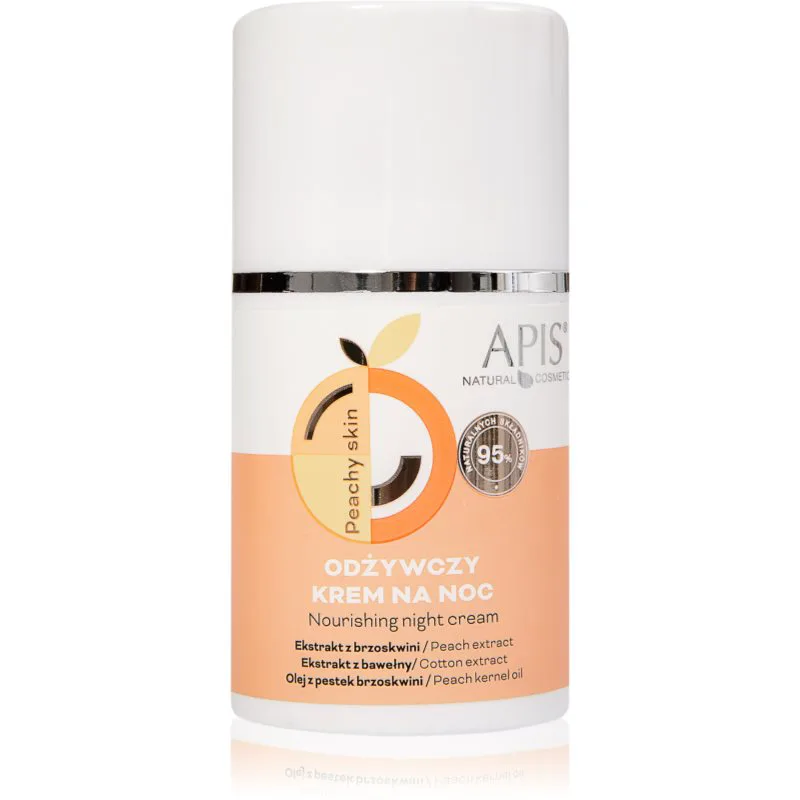Apis Natural Cosmetics Peachy Skin θρεπτική κρέμα νύχτας 50 ml