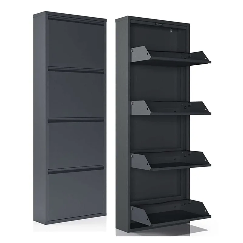 Παπουτσοθήκη Marino 4 - Anthracite 206Frg1108 (50x137x15 cm)