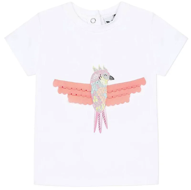 T-SHIRT 3 POMMES 3Q10182 ΛΕΥΚΟ (18 ΜΗΝΩΝ)-(86CM)