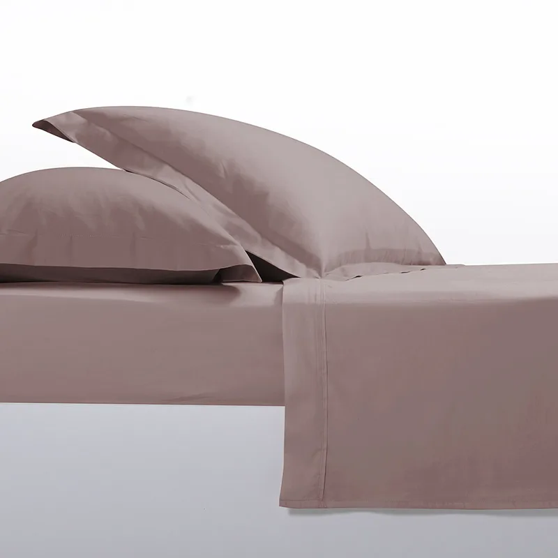 Μαξιλαροθήκες Oxford Ζεύγος 52X72 Nef Nef Elements 24 Mocca (52x72)