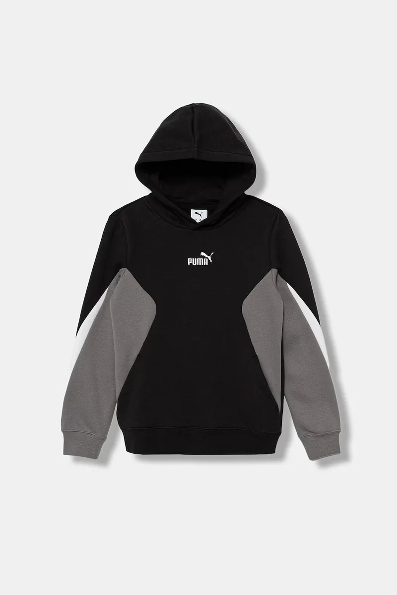 Puma μπλούζα με κουκούλα παιδική με βαμβάκι ESS BLOCK Hoodie FL B