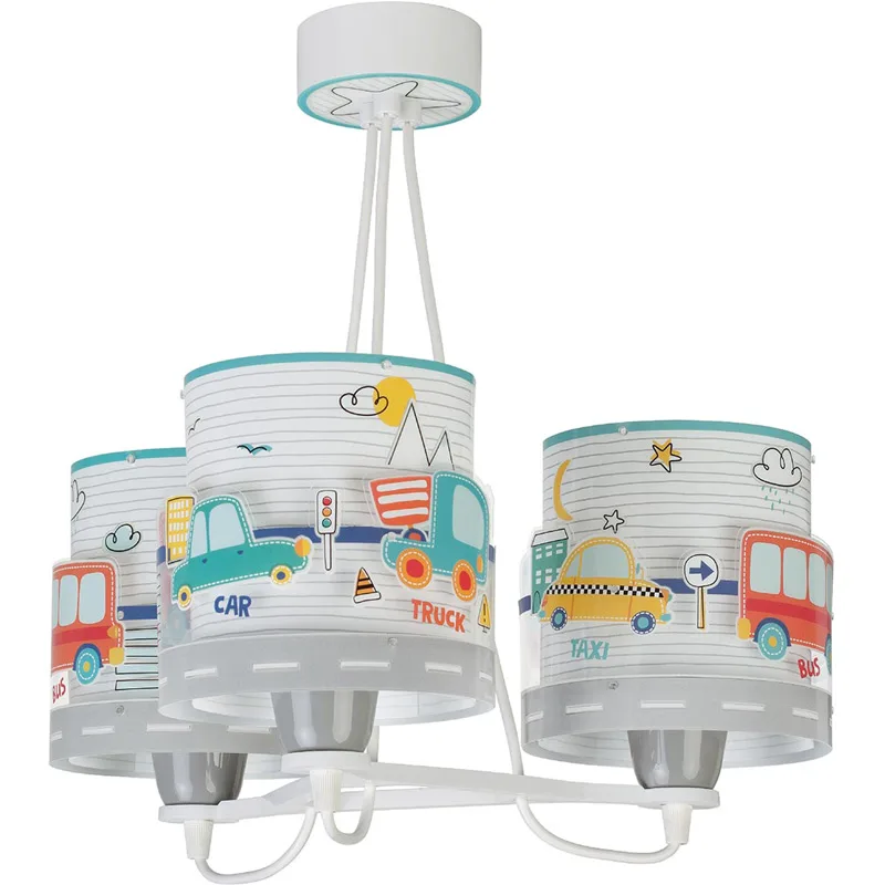 Παιδικό Φωτιστικό Οροφής Τρίφωτο Ango 61687 Baby Travel