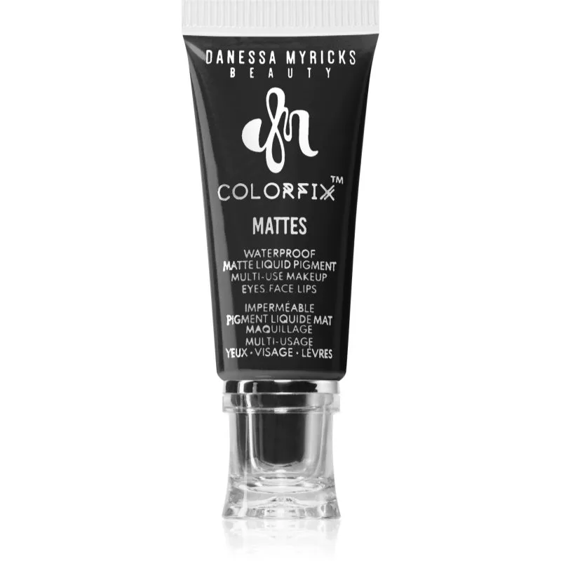 Danessa Myricks Beauty Colorfix Mattes πολυλειτουργικο μεικ απ για τα ματια, τα χειλη και το προσωπο απόχρωση Blackout 10 ml