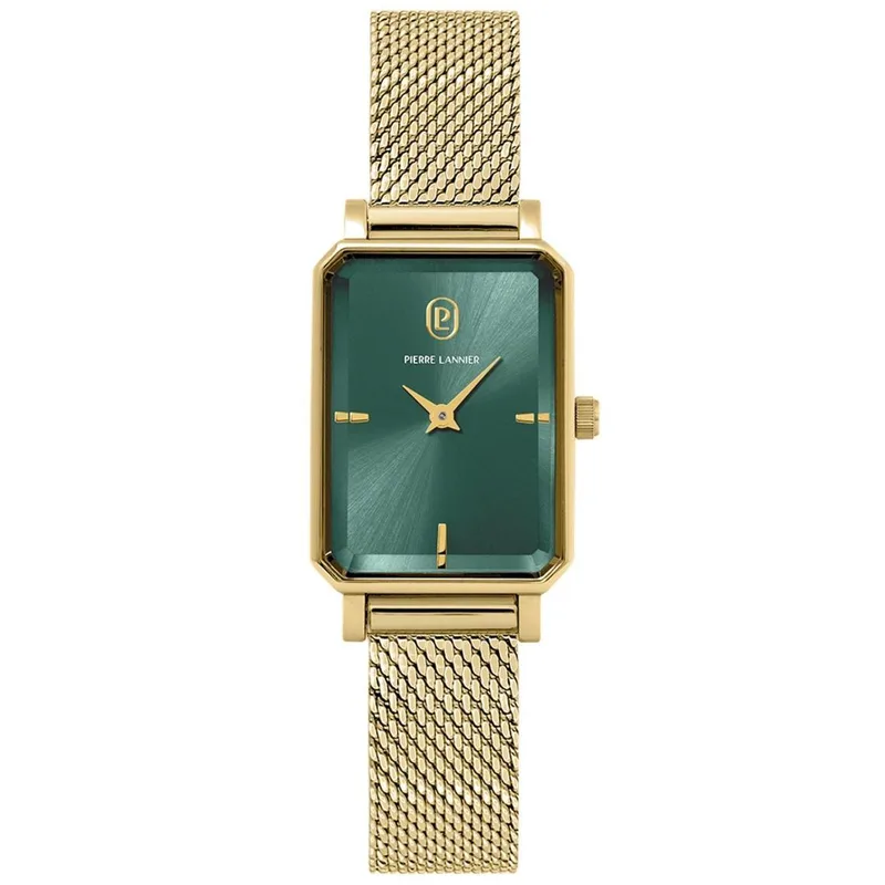 PIERRE LANNIER Ariane - 006L572 Χρυσό case with Stainless Steel Bracelet