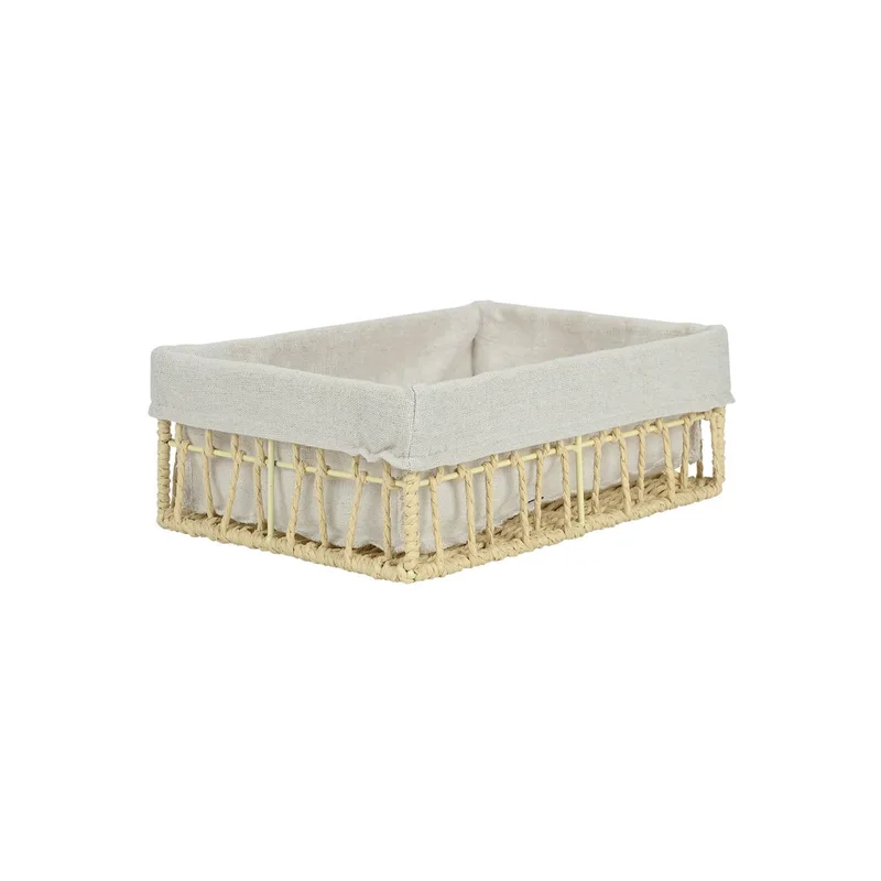 Καλάθι Οργάνωσης Paper Rope Μπεζ Nest 28x20x10εκ. Estia 02-28022 (Χρώμα: Μπεζ, Υλικό: Paper Rope) - estia - 02-28022