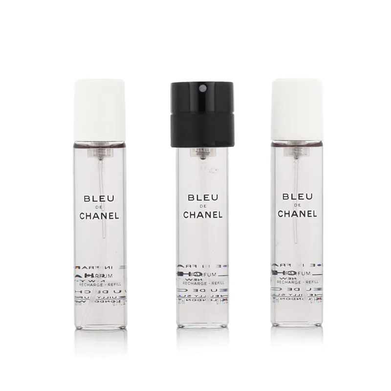 Chanel Bleu de Chanel Parfum Refill with Spray 20 ml + Parfum Refill 2 x 20 ml (man) 60 ml