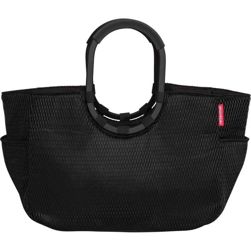 Reisenthel Loopshopper L Mesh Tote Bag in Black