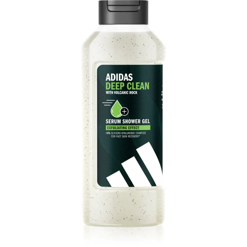 Adidas Deep Clean καθαριστικό τζελ ντους με αποτέλεσμα απολέπισης 400 ml