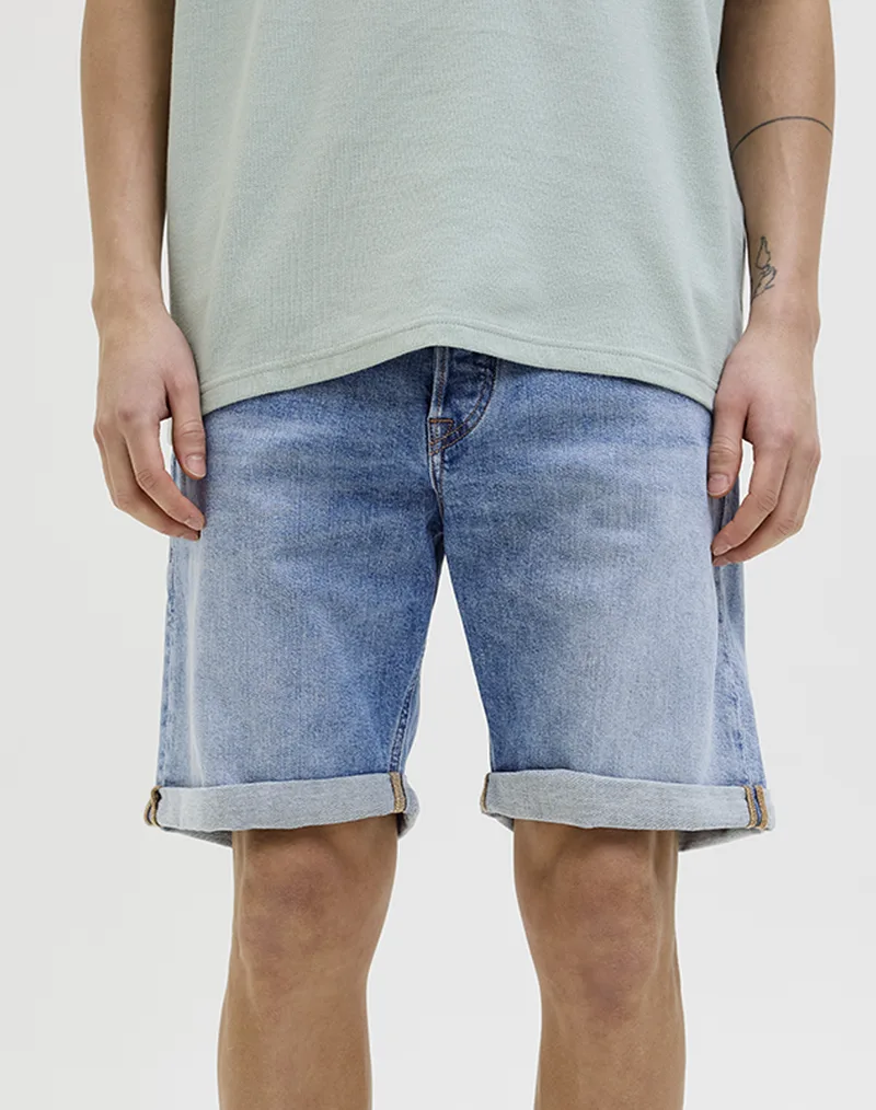 JACK&JONES JJIRICK JJORIGINAL SHORTS AM 360 SN 12269612-Blue DenimAM 364 DenimLightBlue