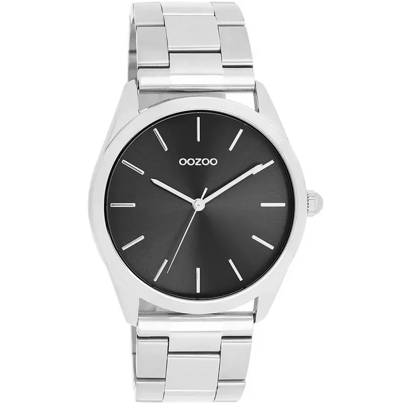 Ρολόι OOZOO Timepieces Silver Stainless Steel Bracelet C11429 C11429