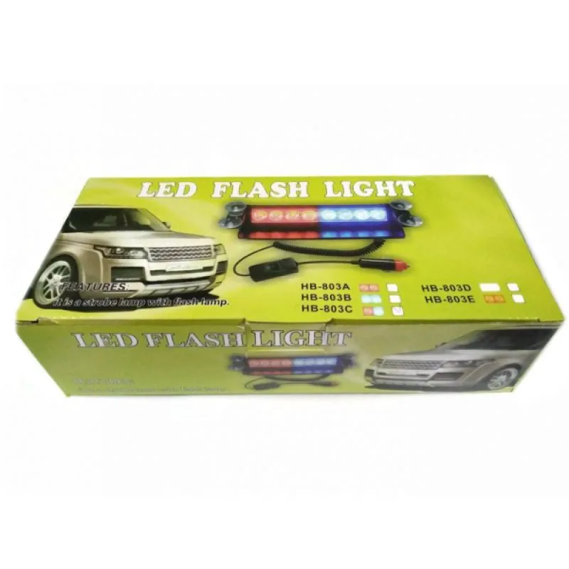 Προβολέας Αυτοκινήτου Led Flash Light 8W – OEM HB803