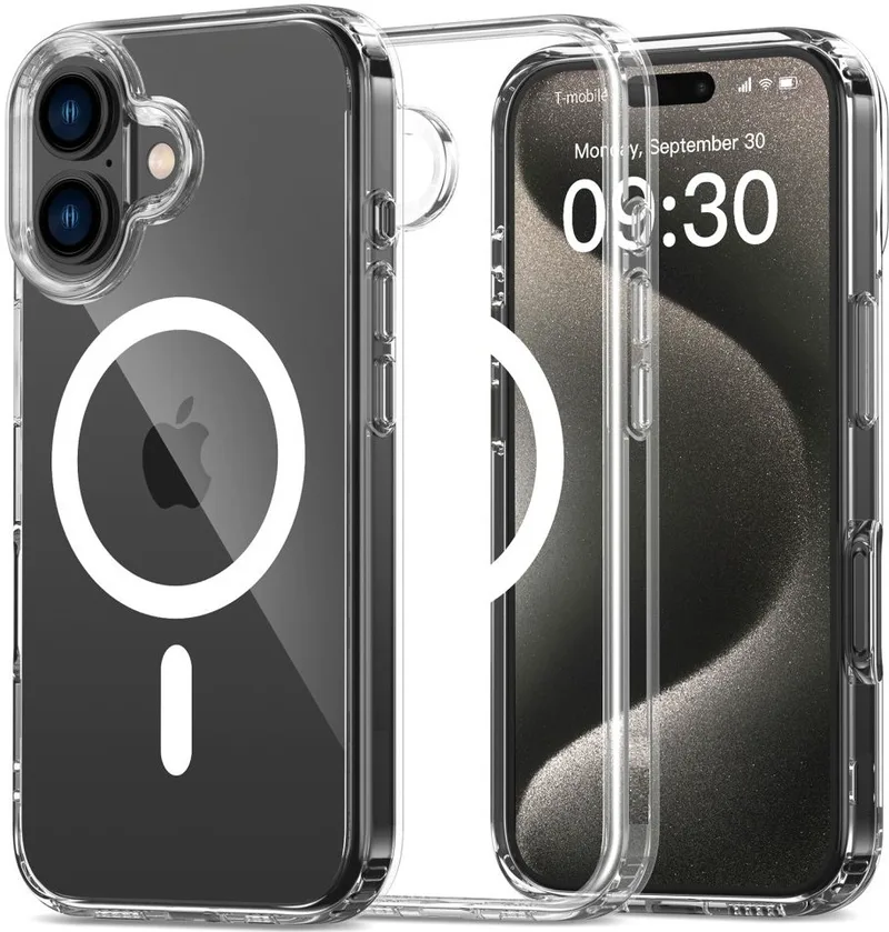 Θήκη iPhone 16 Bodycell Clear Case Διάφανη με MagSafe - Clear (5206015079085)
