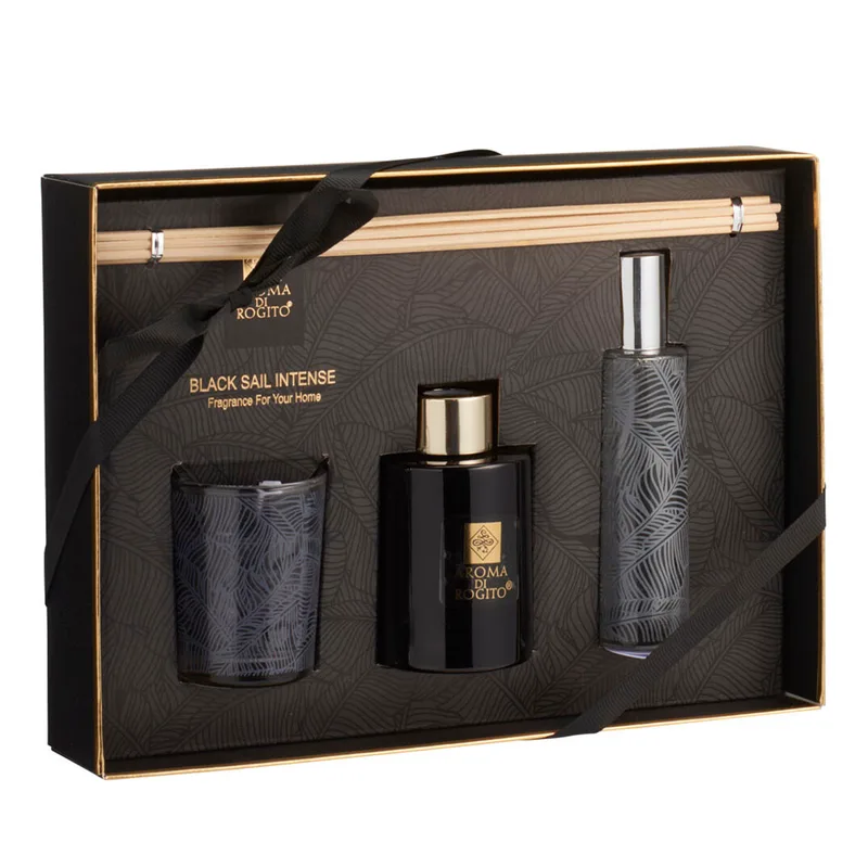 Σετ Αρωματικών Χώρου Black Sail Intense MRShome 0016004 - MRS HOME - sl-DF-0016004