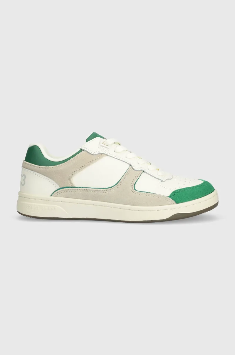 Δερμάτινα sneakers Pepe Jeans PMS00015