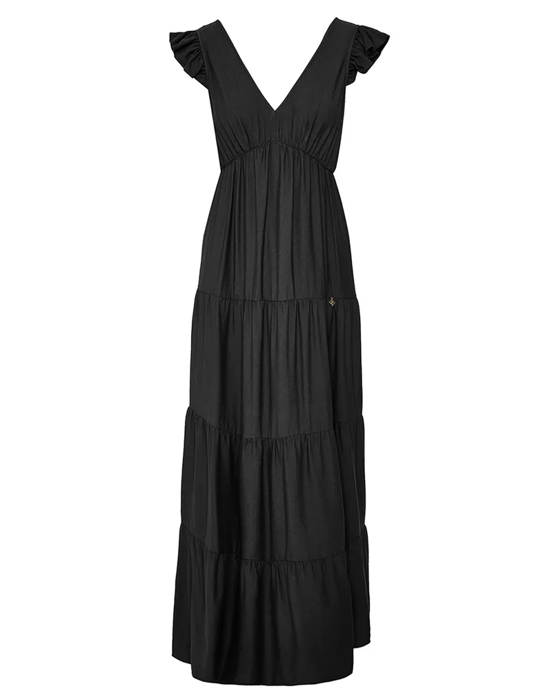 FOREL Φόρεμα 082.50.01.176-Μαύρο Black