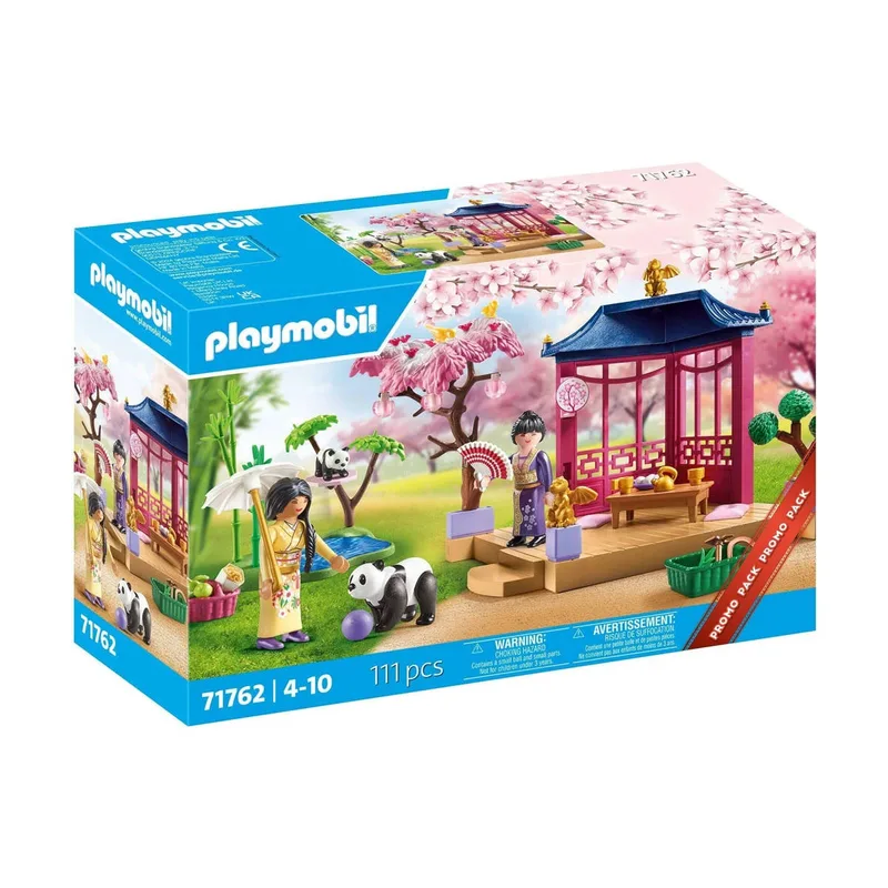 Playmobil My Life Ασιατικός Κήπος Με Κιόσκι Και Πάντα 71762