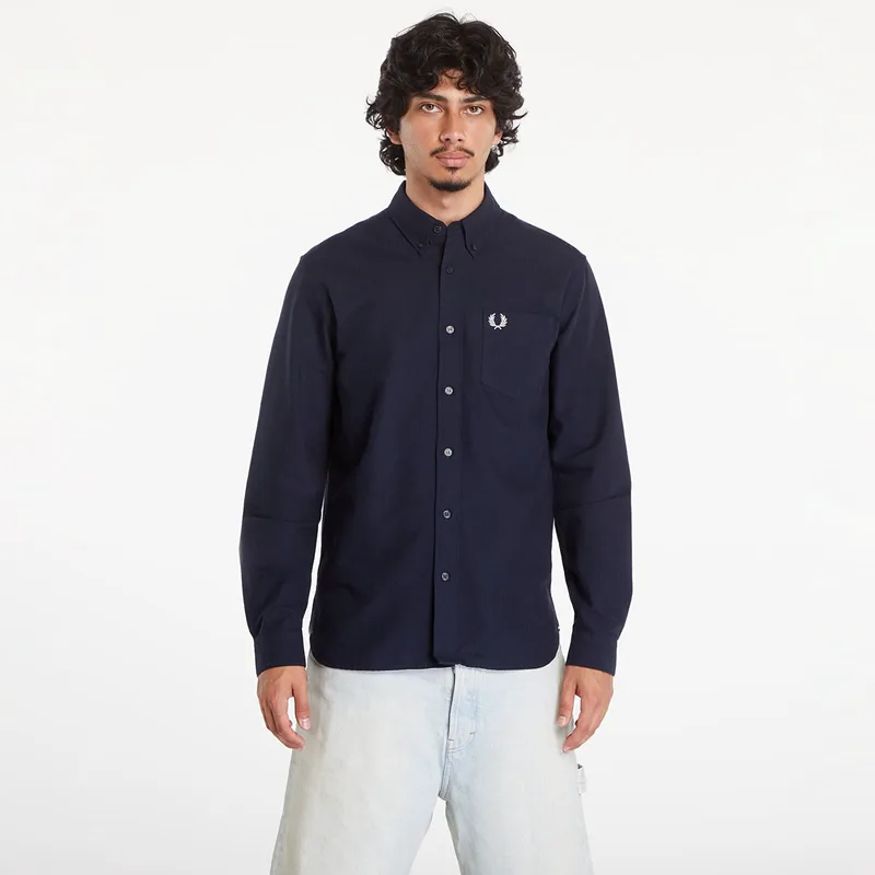 Πουκάμισο FRED PERRY Oxford Shirt Navy L