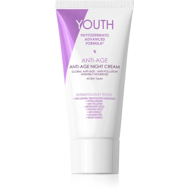 YOUTH Anti-Age Anti-Age Night Cream αναγεννητική κρέμα νύχτας για ώριμη επιδερμίδα προσώπου 50 ml