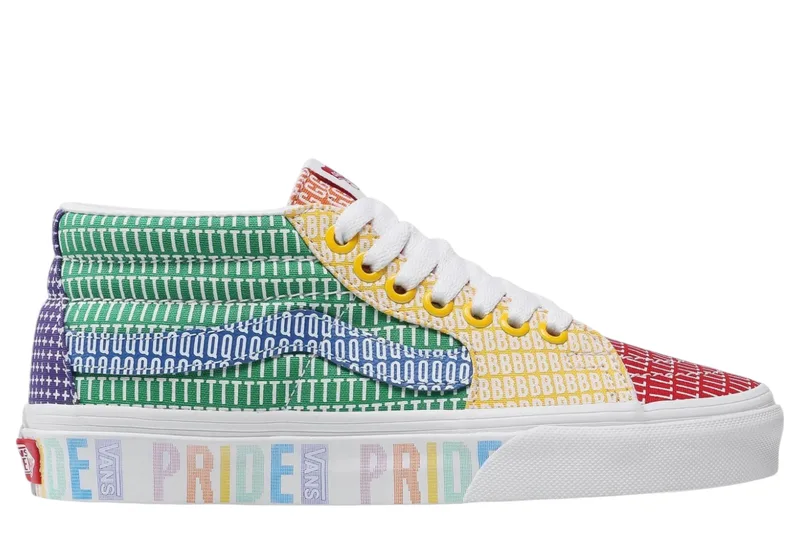Sneaker Vans Sport Classics Mid Ua Sk8-Mid Pride VN0A3WM33WJ1-Multi-True White