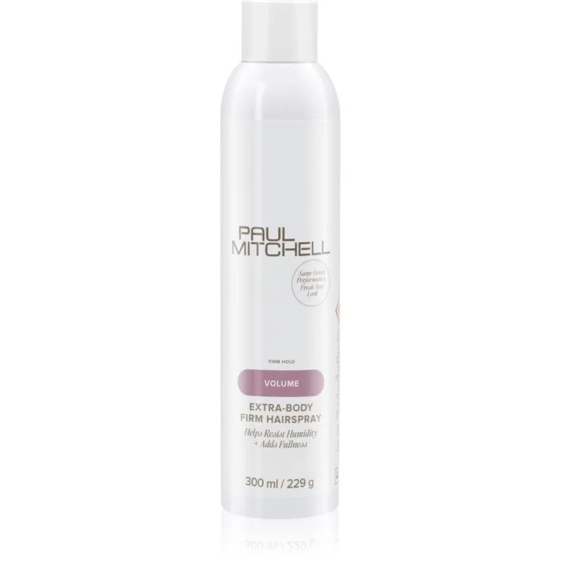 Paul Mitchell Volume Extra-Body Firm Hairspray ισχυρή λακ για τα μαλλιά για όγκο και λάμψη 300 ml
